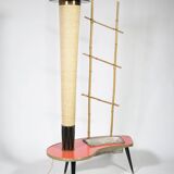 Lampe de table sur pied en forme de rein, milieu du siècle, années 1960