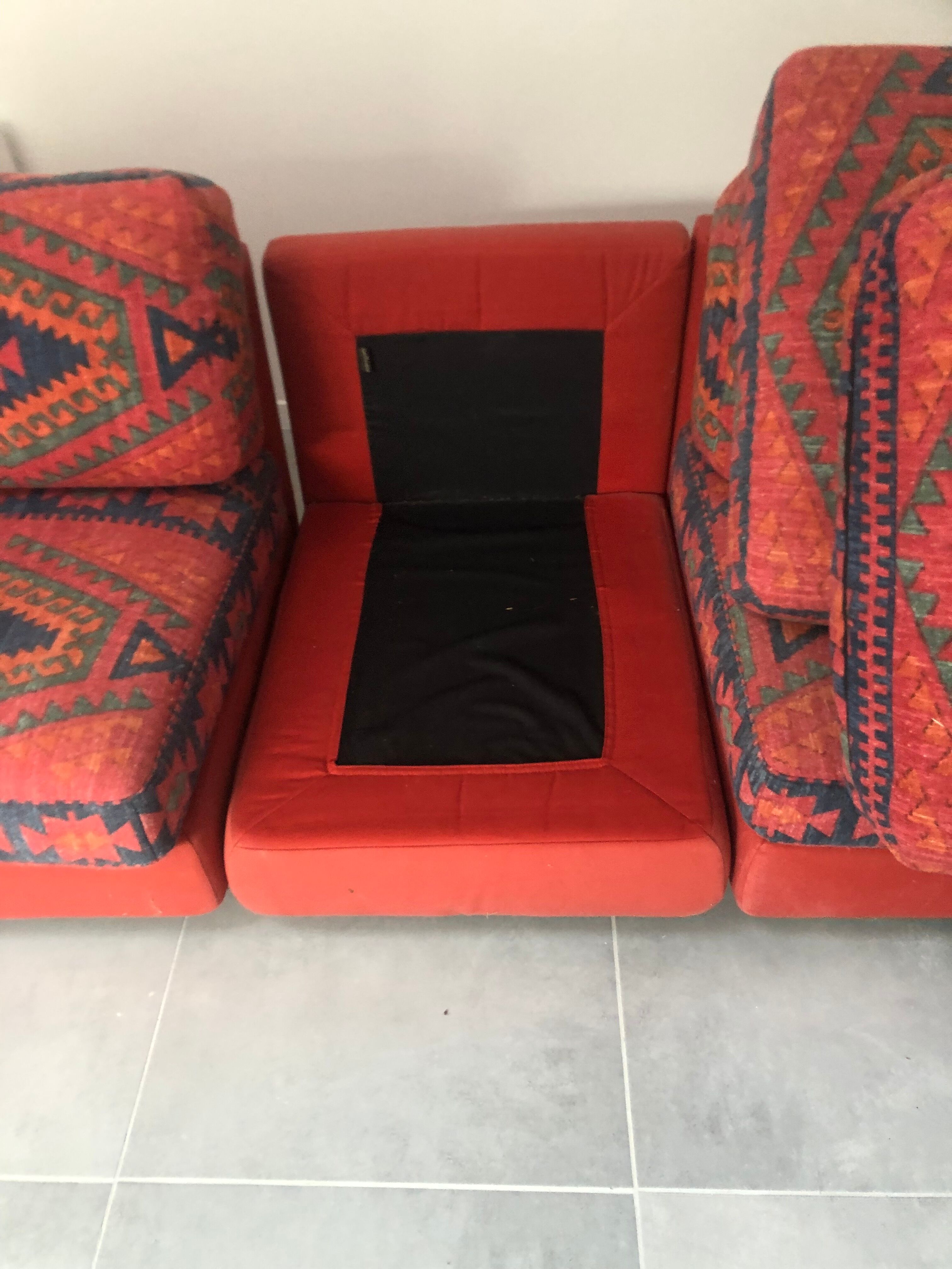 Vintage Cinna sofa armchair set