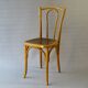 Chaise de bistrot Japy N°56,1925 assise bois