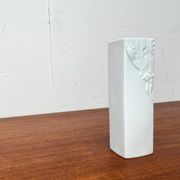 Vintage German vase in white porcelain by KPM Royal Porcelain, 1970s.