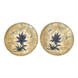 Vallauris round flat plates