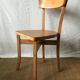 Set of 4 vintage bistro chairs manufacture Boiclerc