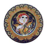 Decorative plate Rosenthal design Bjorn Wiinblad 1978