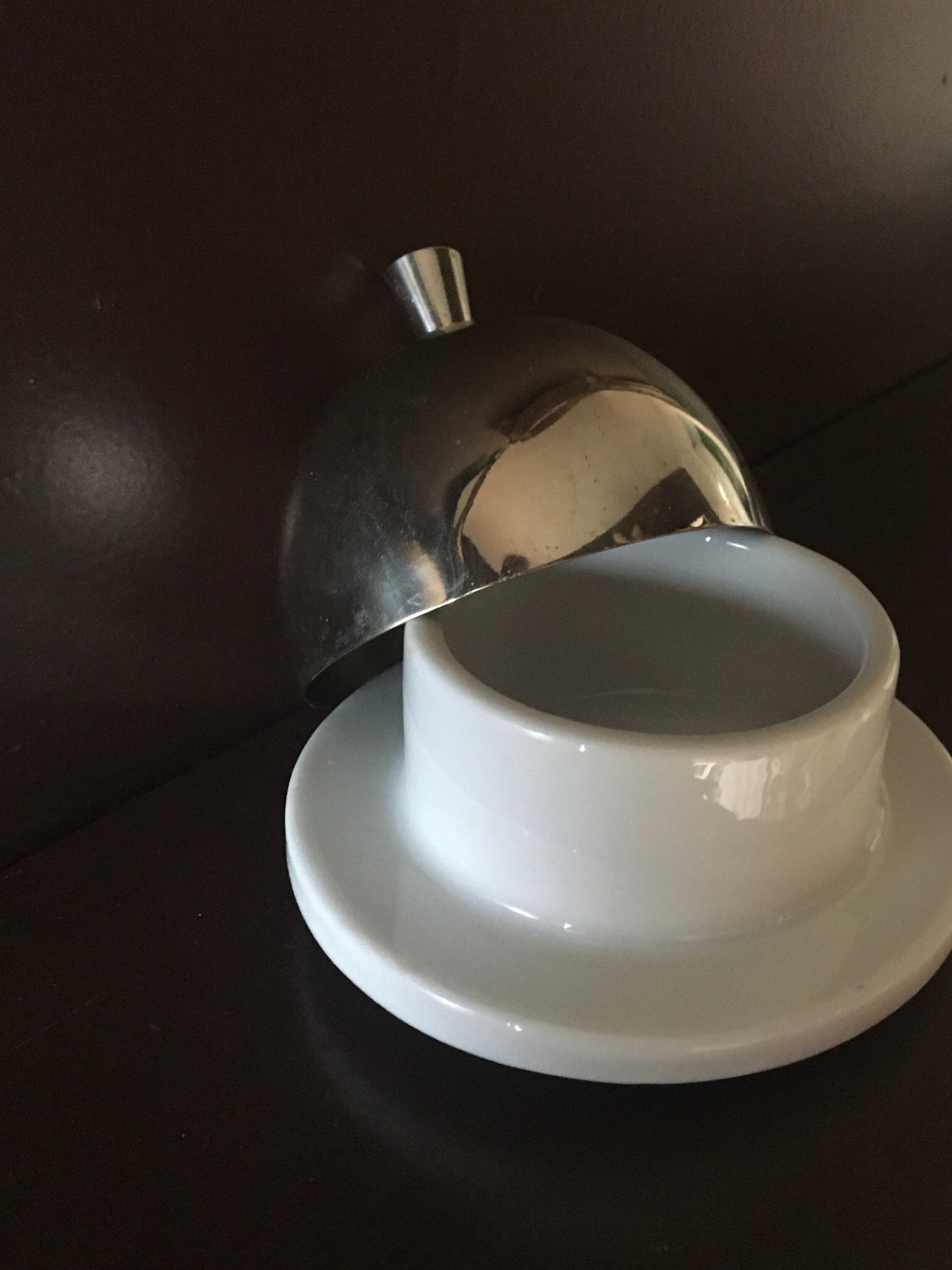 Danish buttermaker earthenware and inox