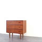 Mid-Century Danish Teak Chest of Drawers, 1960s.