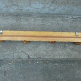 Bamboo coat rack 4 hooks