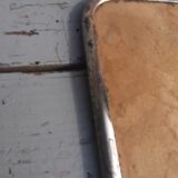 Triptych barber mirror