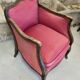 Paire de bergères style Louis XV