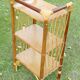 Bamboo and rattan shelf 1960/70