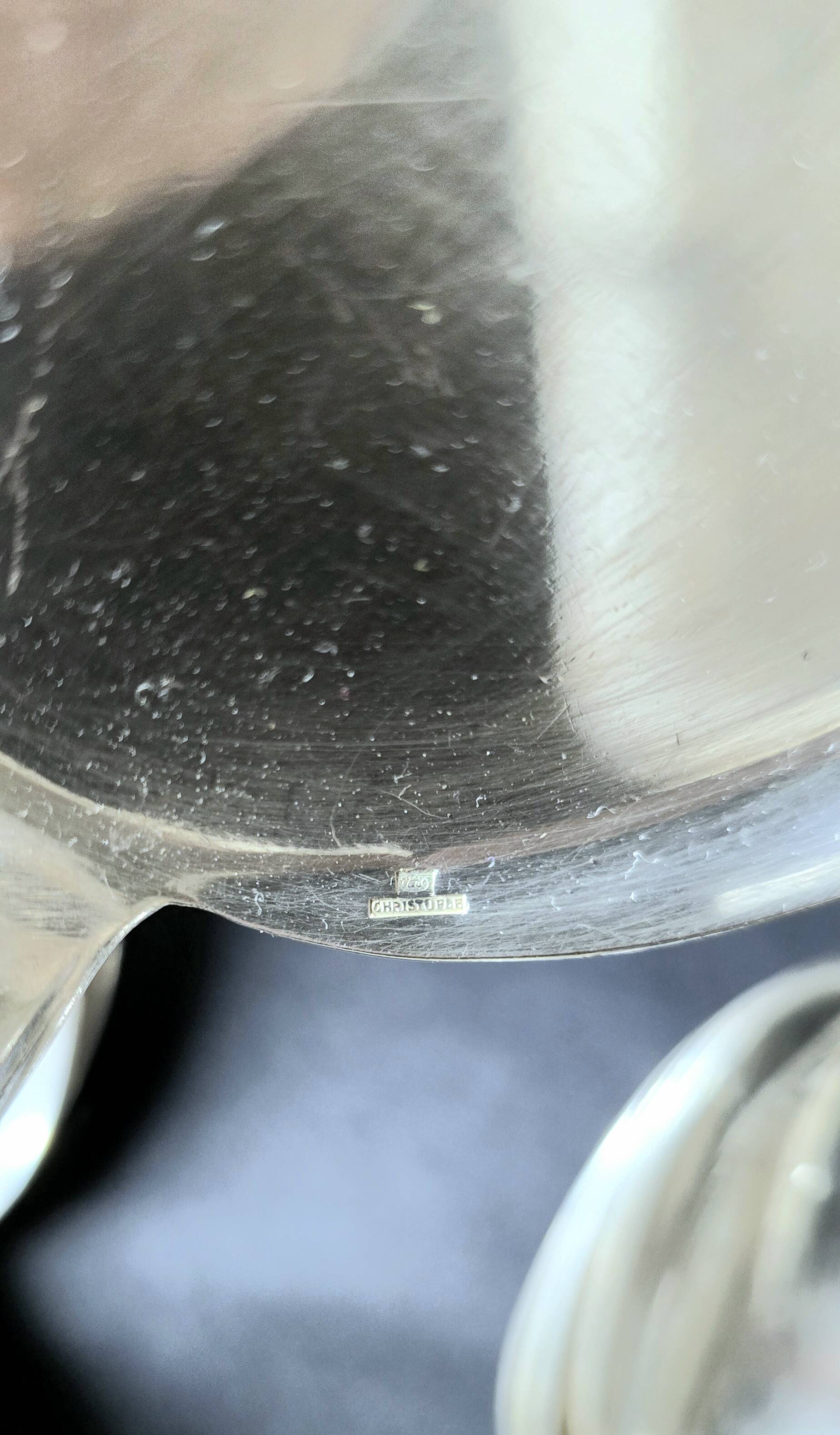 Christofle "Boréal" silver-plated cutlery set, 149 pieces in its box