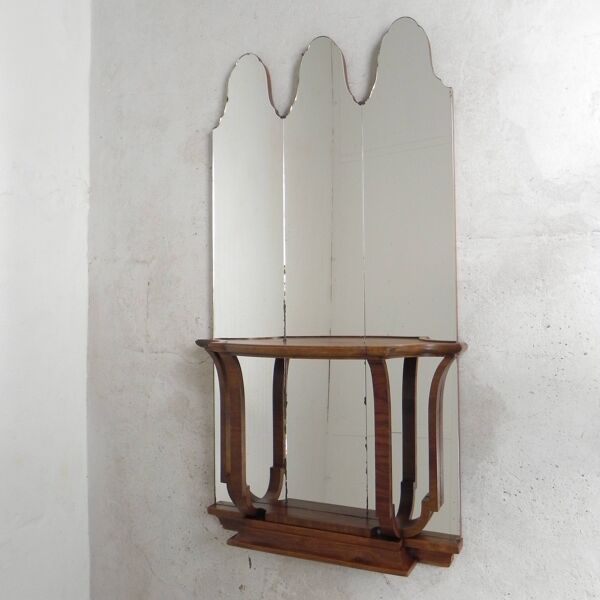 Art Deco mirror, dressing mirror for the hall, 1930s