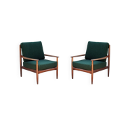 Paire de fauteuils scandinaves 1960