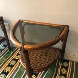 2 vintage bedside tables