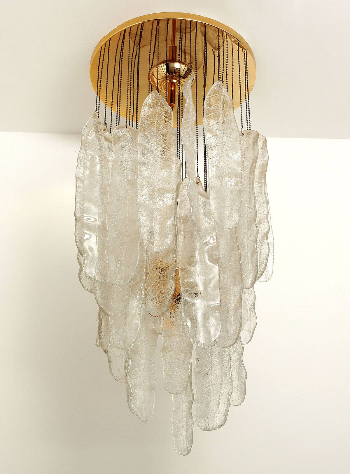 Murano waterfall lamp
