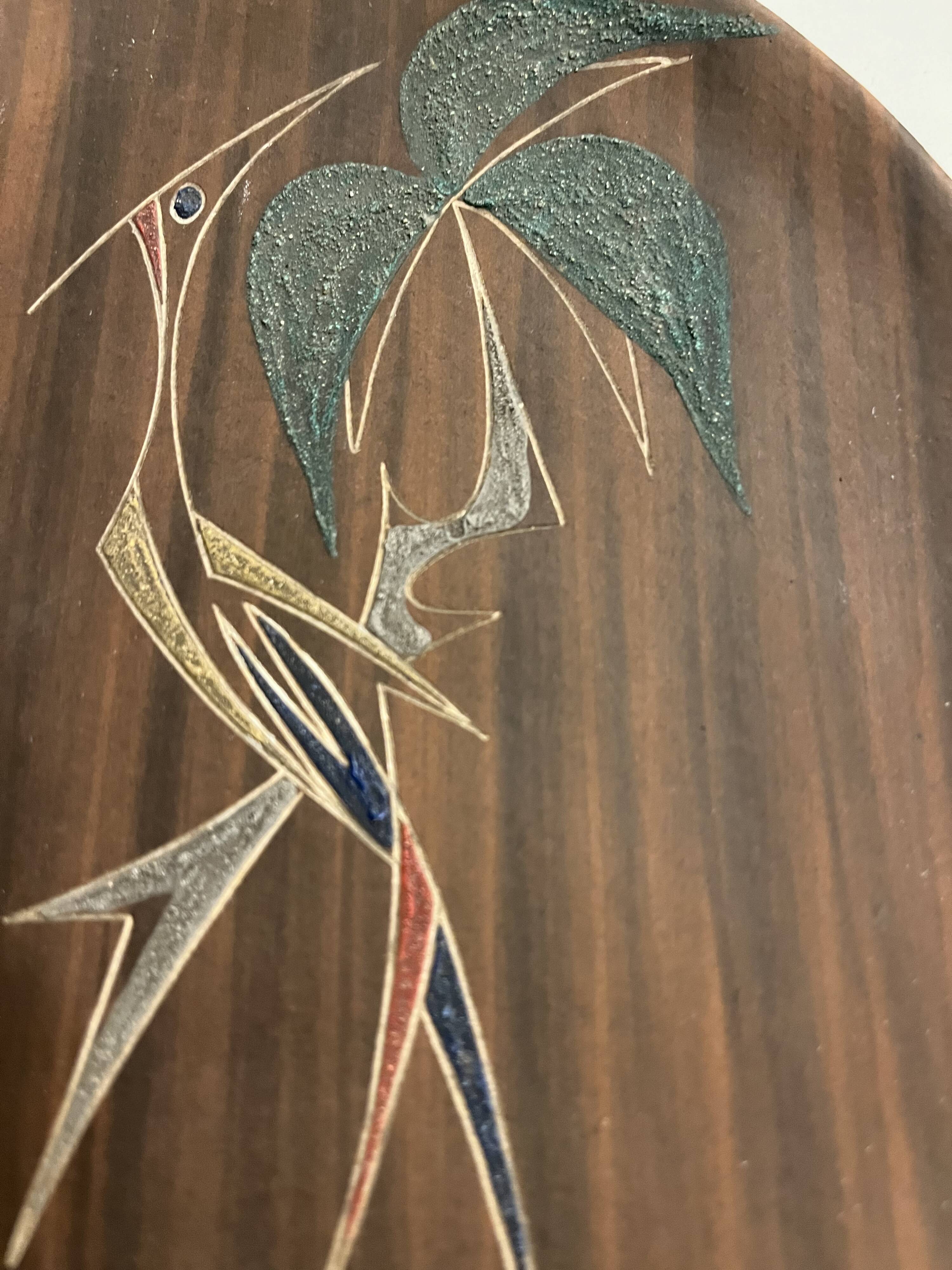 Paint palette-shaped bowl from the L'Ancora brand