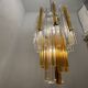 Italian Murano Glass Prism Trilobi Chandelier 1970’s