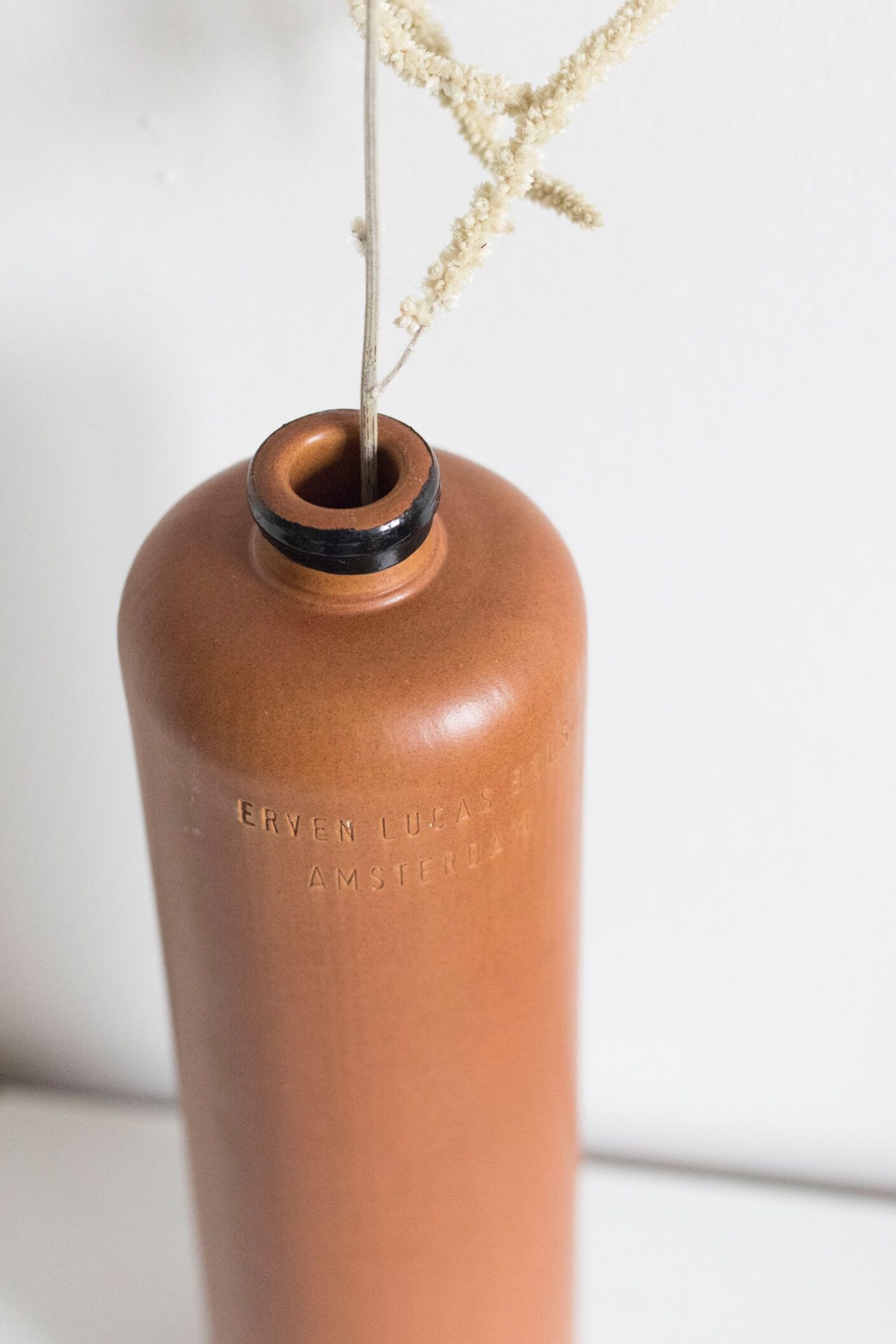 Sandstone bottle erven lucas bols amsterdam