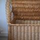 Vintage wicker chest
