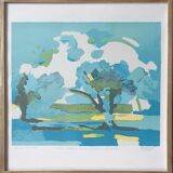 Framed illustration, R.Bierge