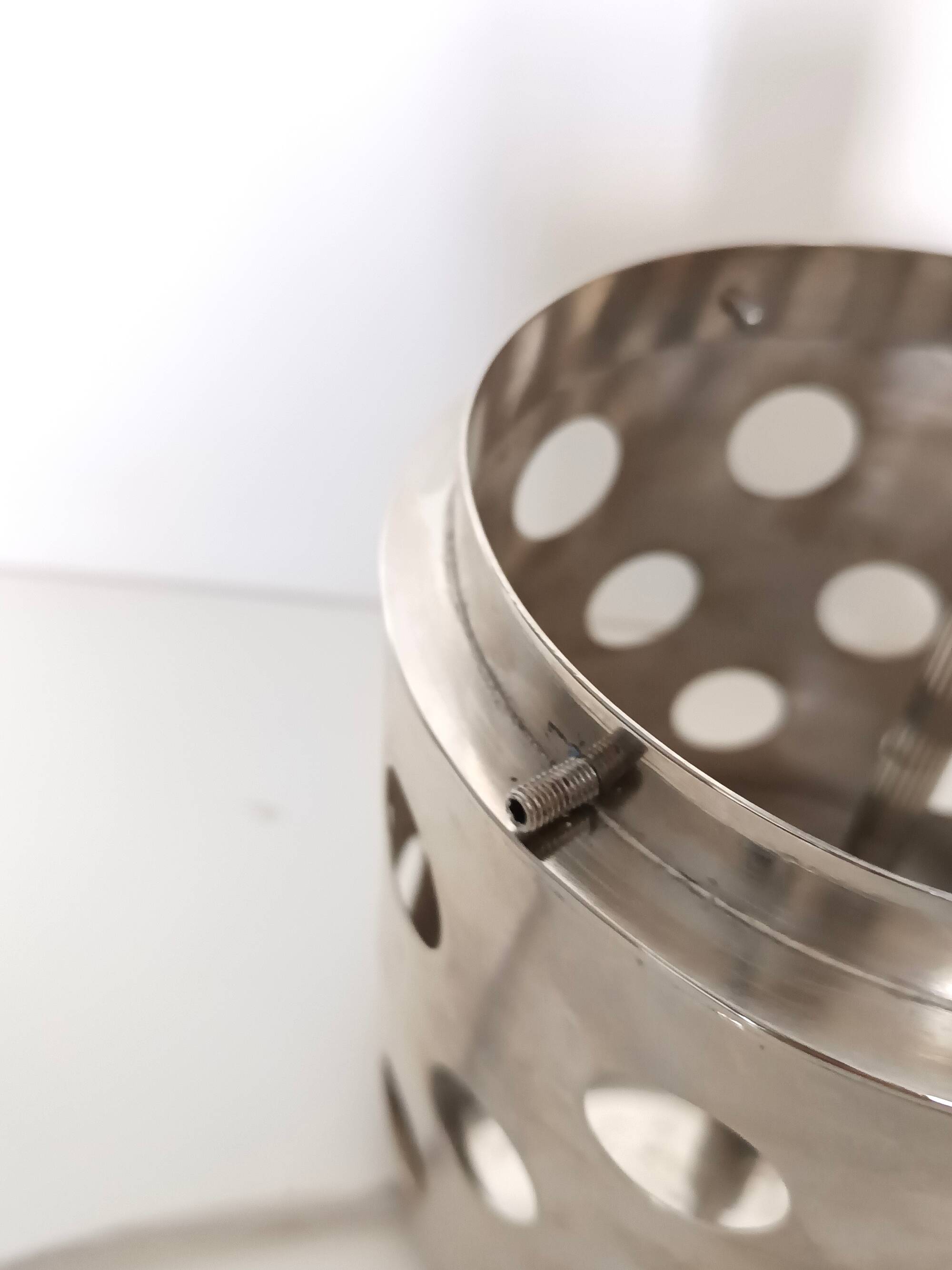 Lampe de Bureau en Verre Murano Marron par Sabattini et Diaz de Santillana pour VeArt