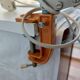 Articulated industrial workshop lamp