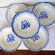 5 deep plates from Digoin Sarreguemines model Marsac 220641