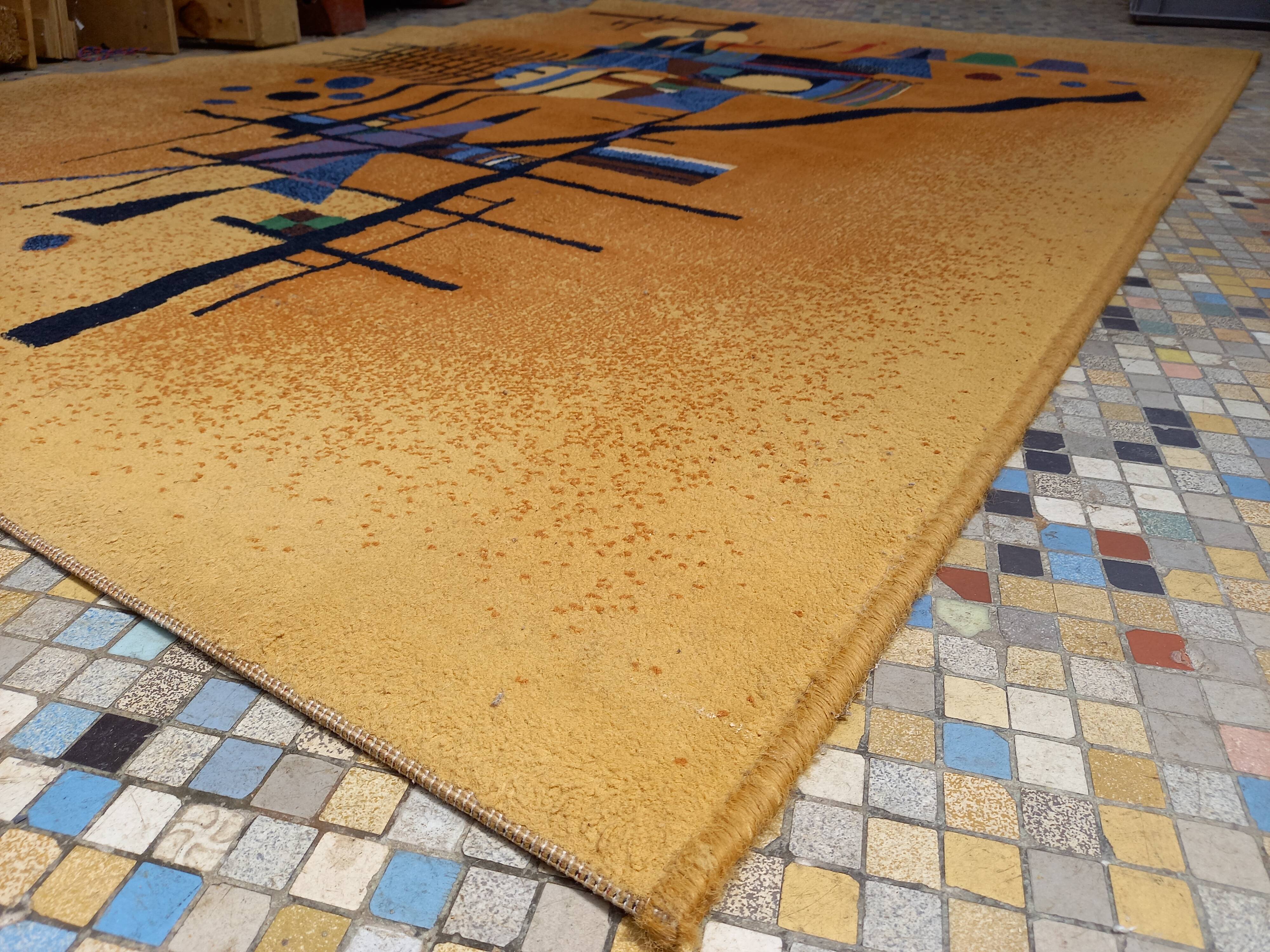 Tapis vintage "Kandinsky" 188 x 131 cm