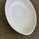 Oval stoneware salad bowl 2 litres