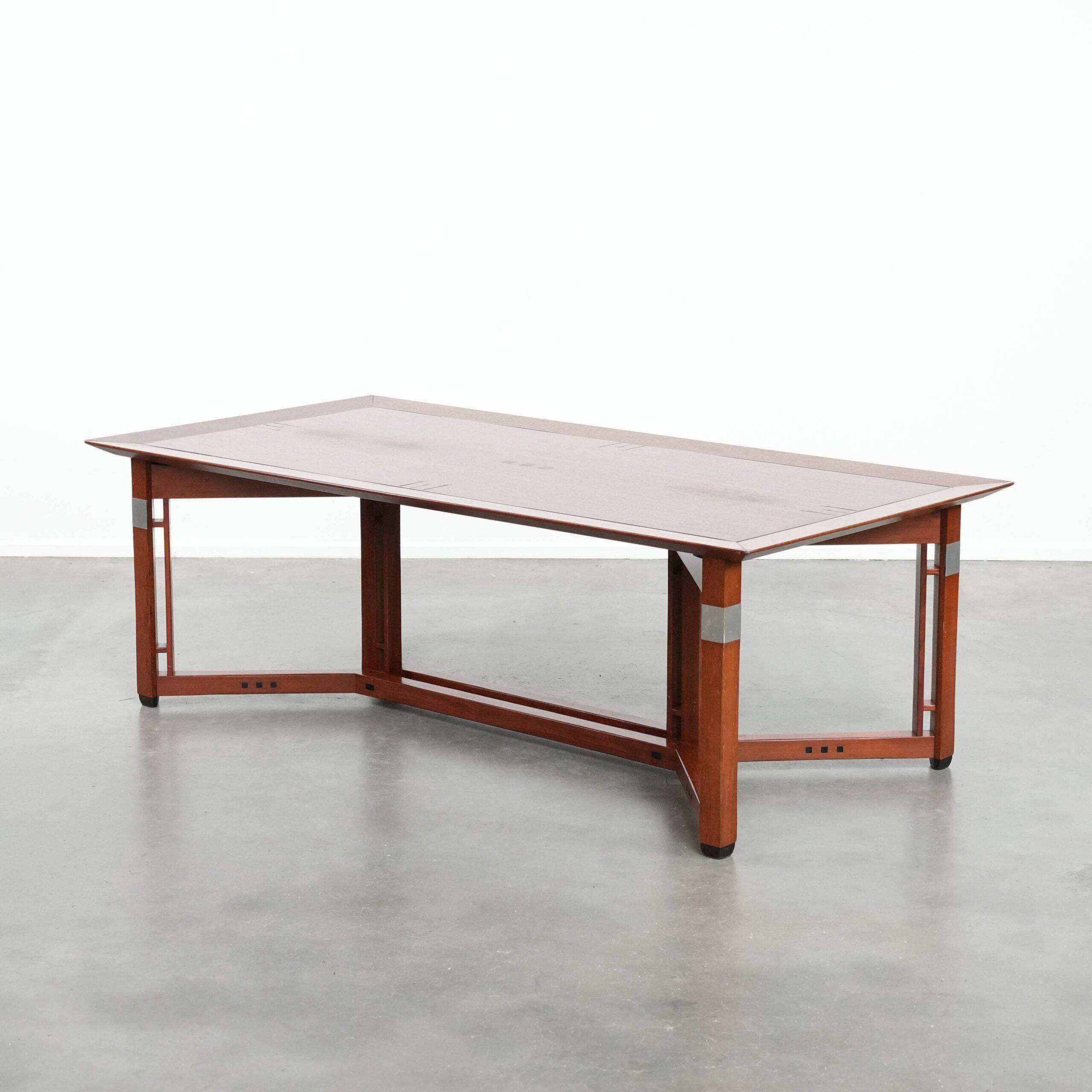 Beautifully designed rectangular Art Deco coffee table