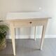 Old small table with a white patina / desk