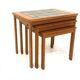 Nest of tables "No 51", Kvatitet Form Funktion, Denmark, 1960