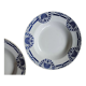Set of 3 hollow plates Orchies Moulin des Loups Palmes