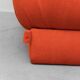 Pair of vintage orange armchairs, 1970s design, modernist