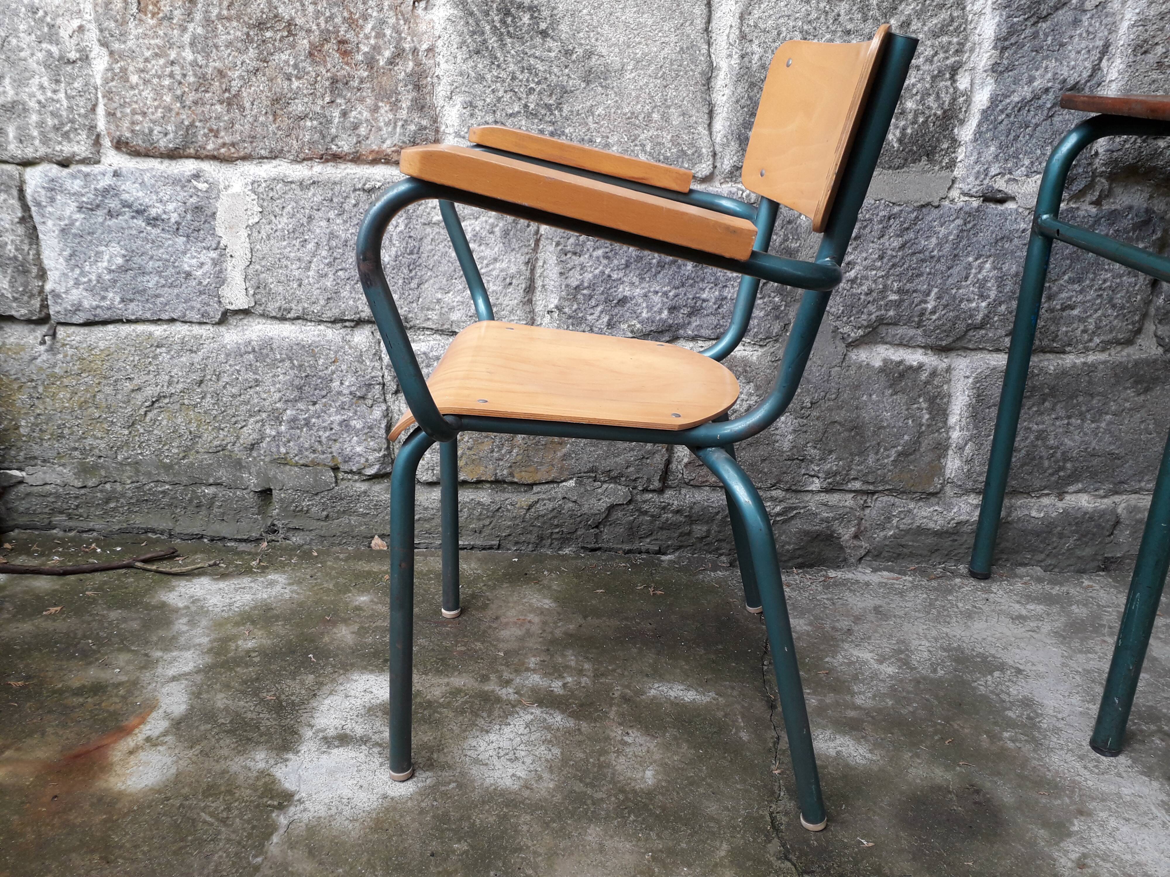 Schoolmaster's office and chair