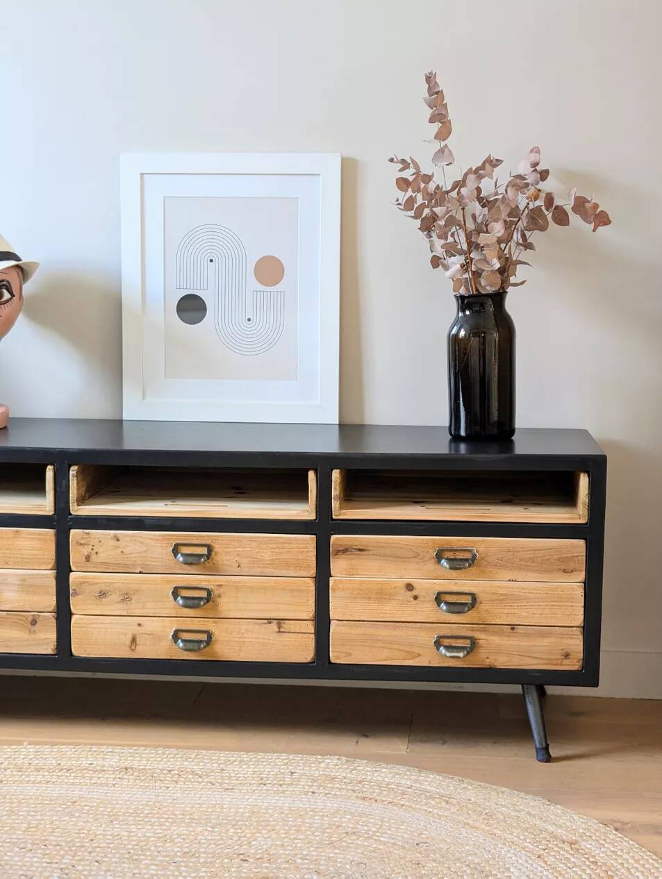 Low sideboard furniture