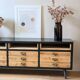 Low sideboard furniture