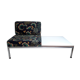 Ensemble chauffeuse et table basse