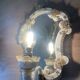 Murano glass mirror wall light