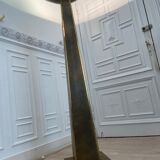 Coppery and gilded floor lamp, Belgo Chrom