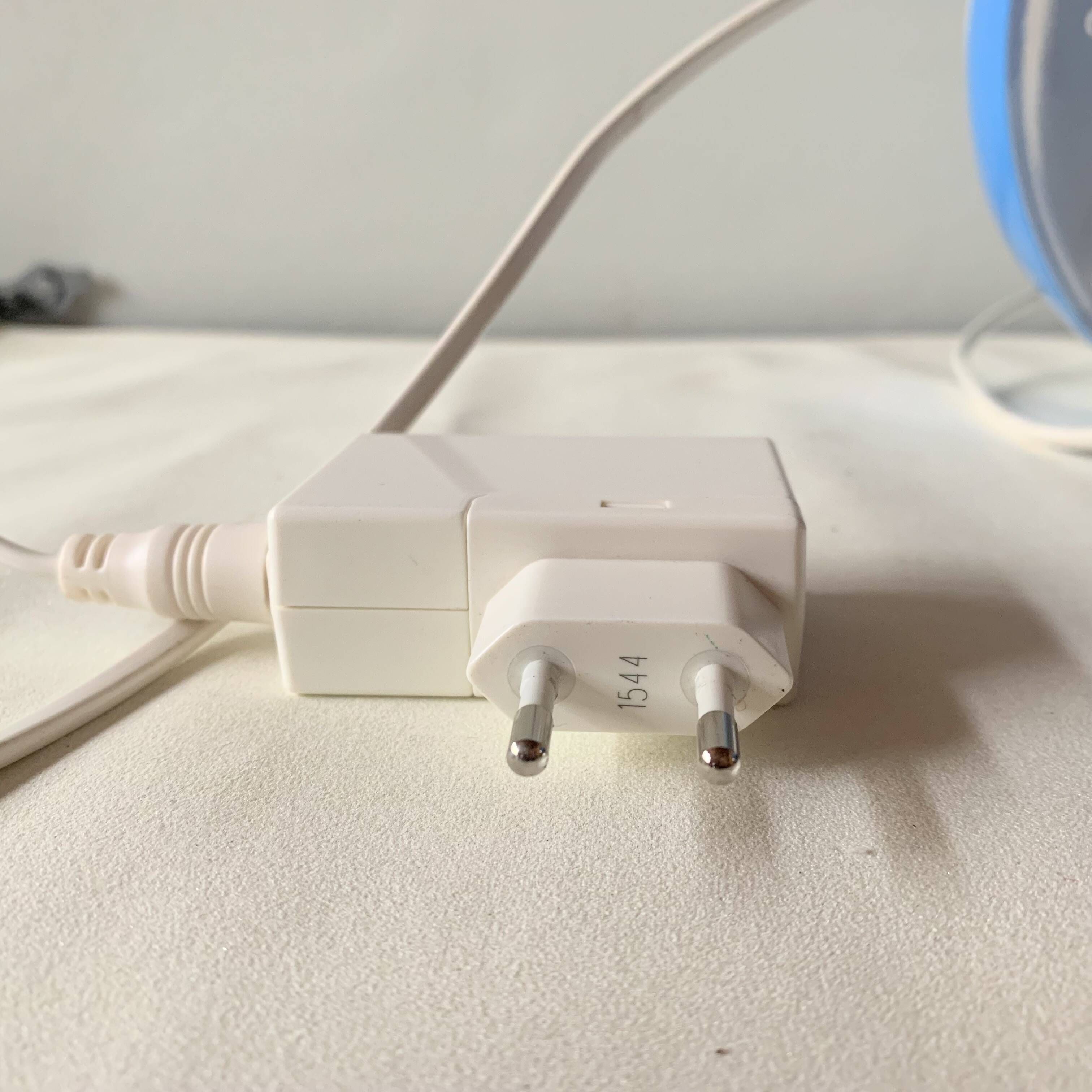 Vintage Skojig blue mushroom lamp - clouds - Ikea