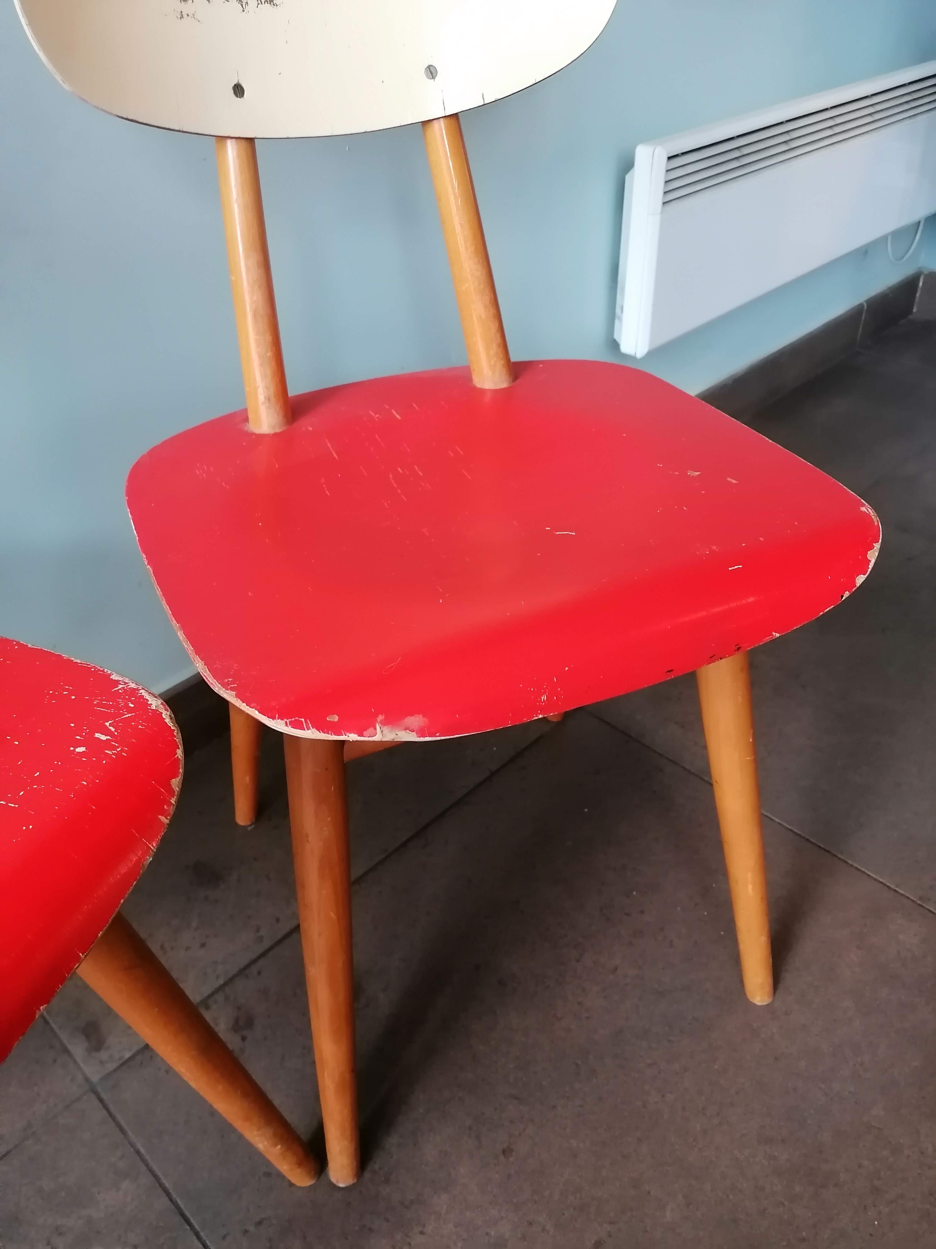 Set of 2 chair Ton (Thonet)ex Czechoslovakia, 1960