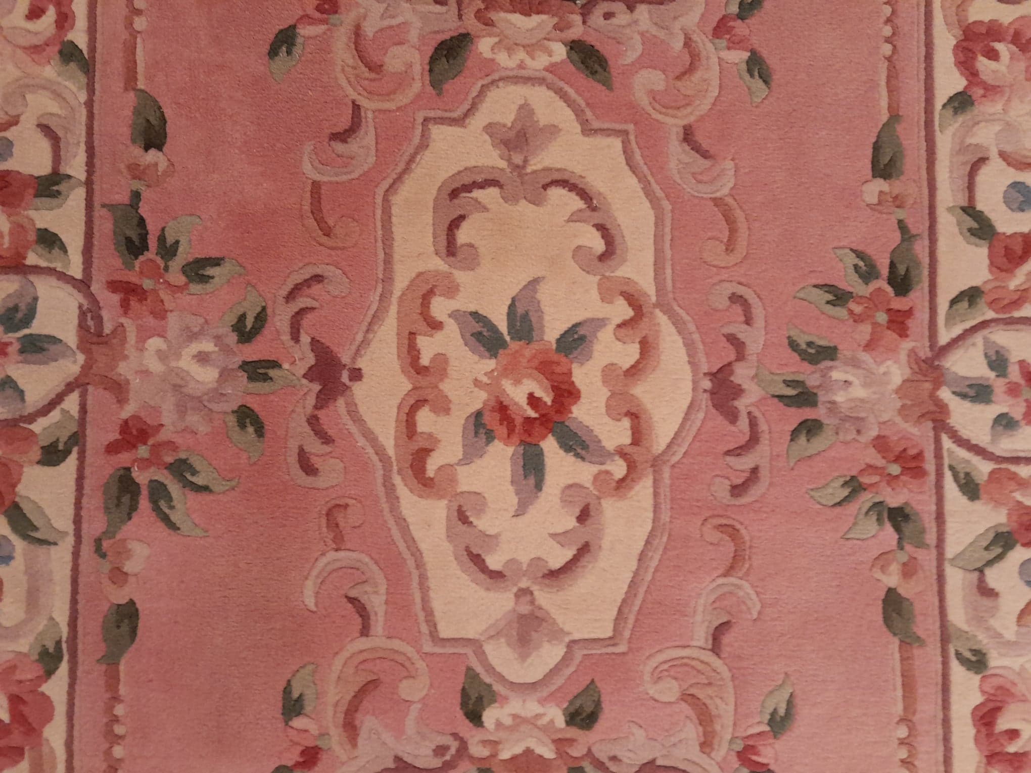 Chinese carpet style Aubusson handmade 186x123cm