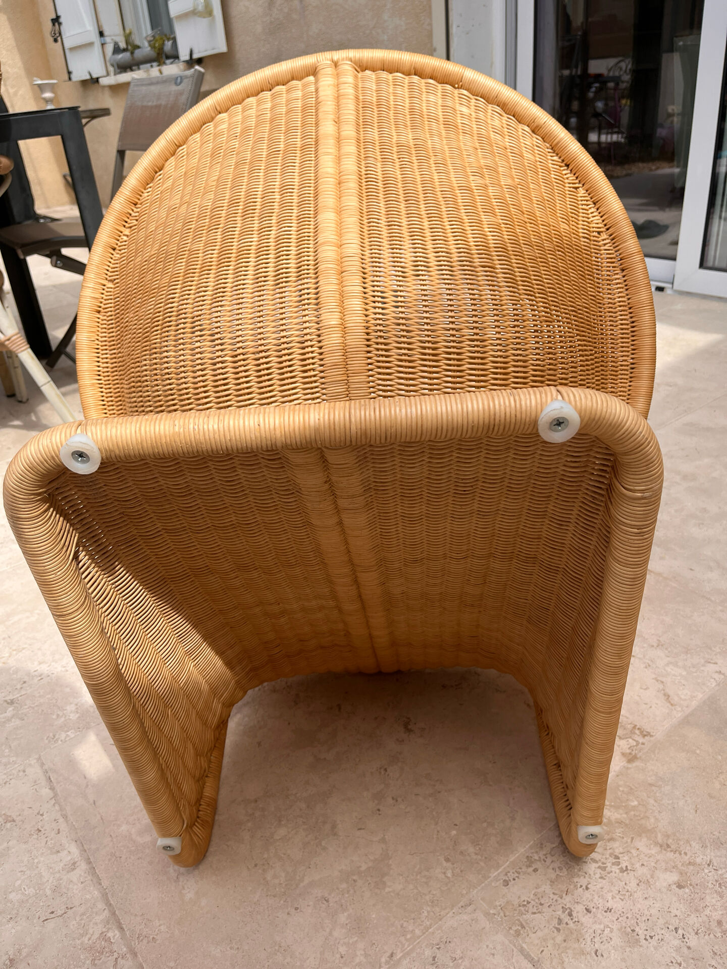 Rattan armchair model Kraton