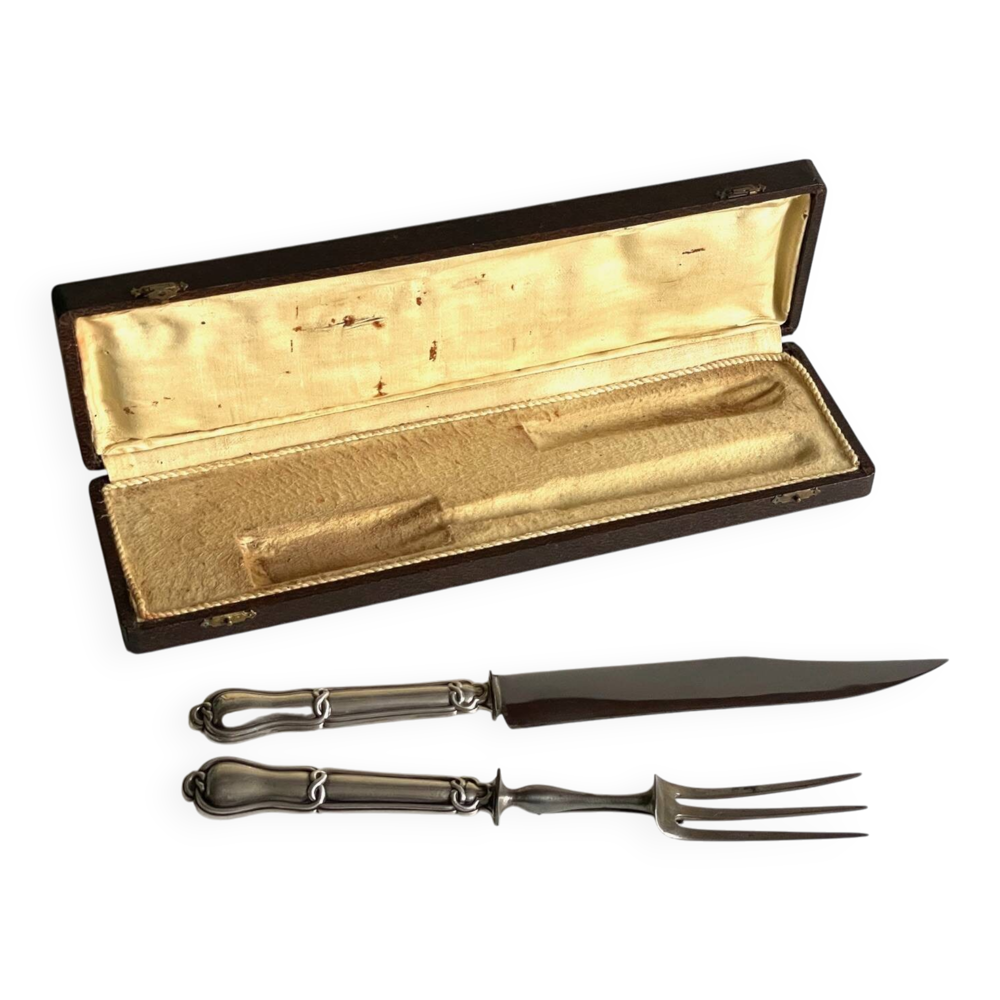 Silver and Silver-Plated Meat Cutlery PARIS