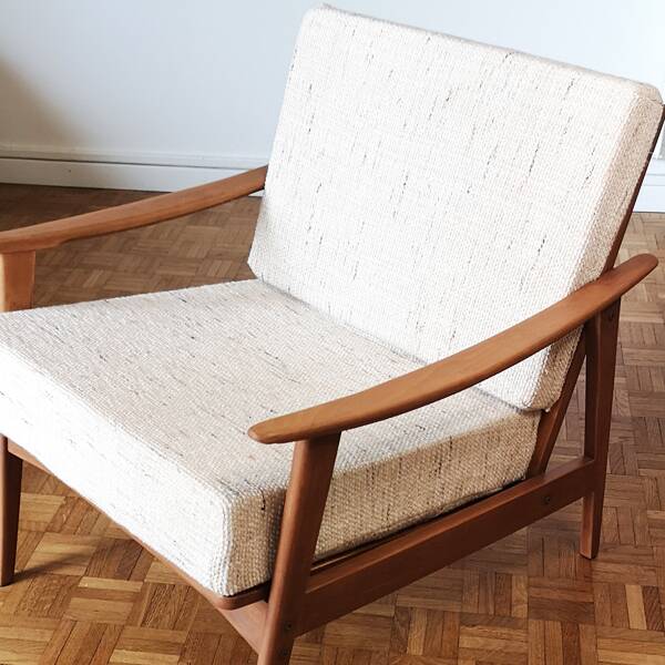 Scandinavian style armchair from the 1960s-1970s
