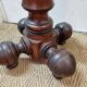 Solid mahogany column