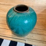 Enamelled vase