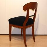 Biedermeier Cherry Veneer Shovel Chair, South Germany, 1820s