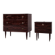 Commode et chevet, milieu XXème