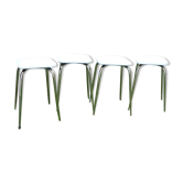 Set of 4 vintage stools